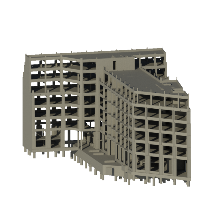 3D Model Helmholz Berlin BIM Planung