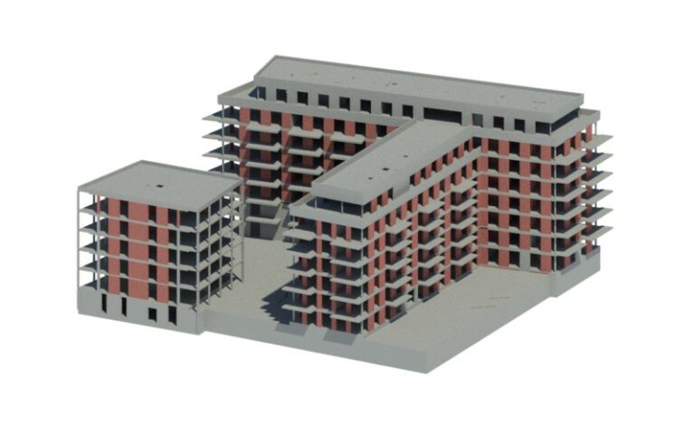 3D Model Köpernicker 01 - Lossen Ingenieure - BIM Planung