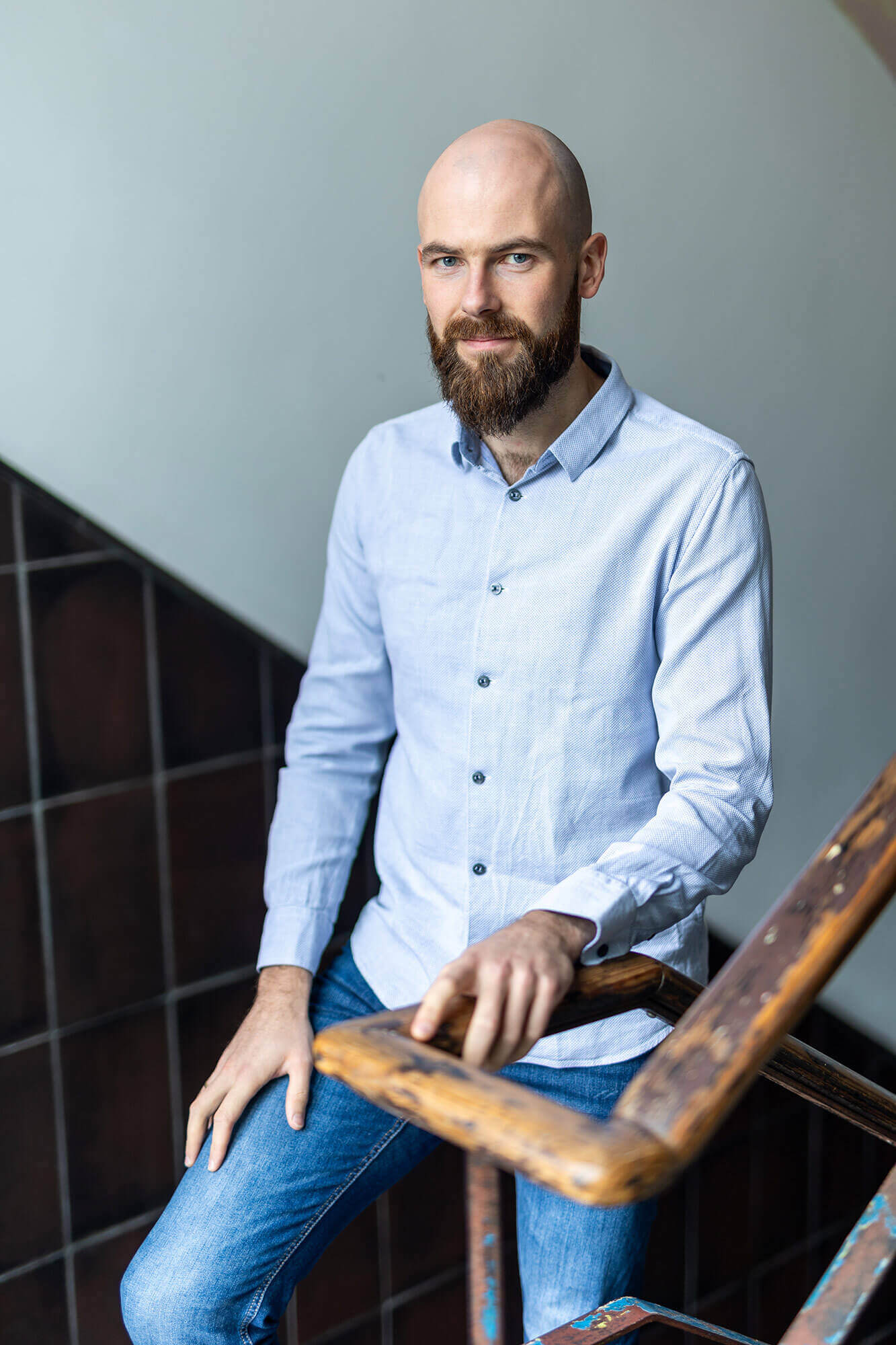 Porträt Przemyslaw Kozanecki, Konstruktion bei lossen ingenieure in Berlin