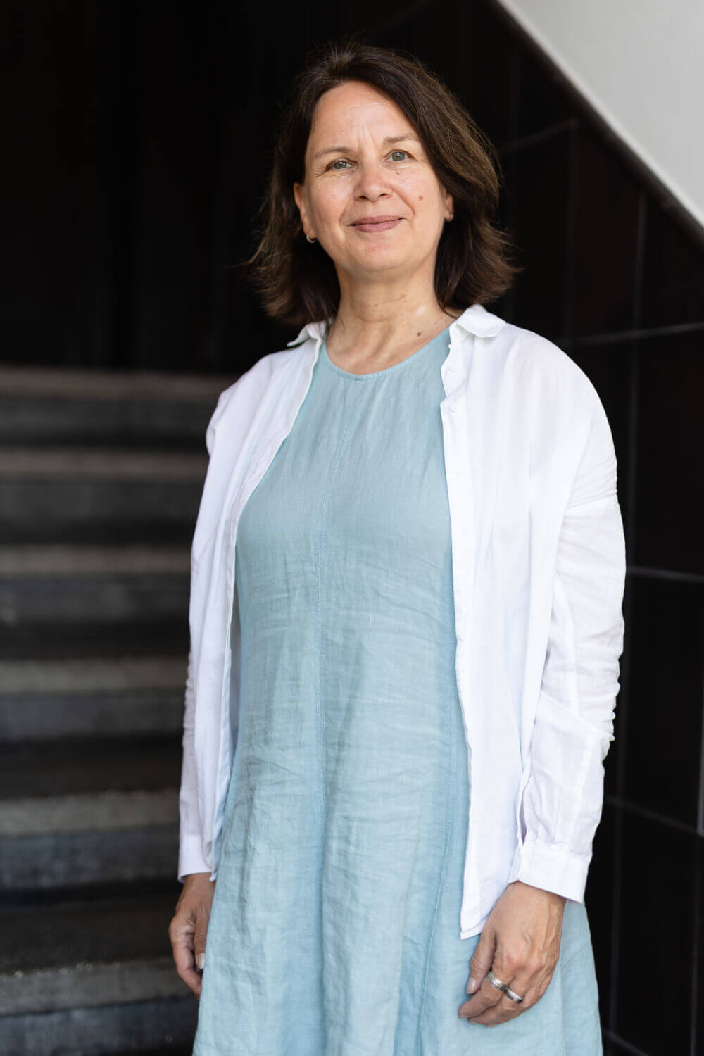 Porträt Margit Gehring, Konstruktion bei lossen ingenieure in Berlin
